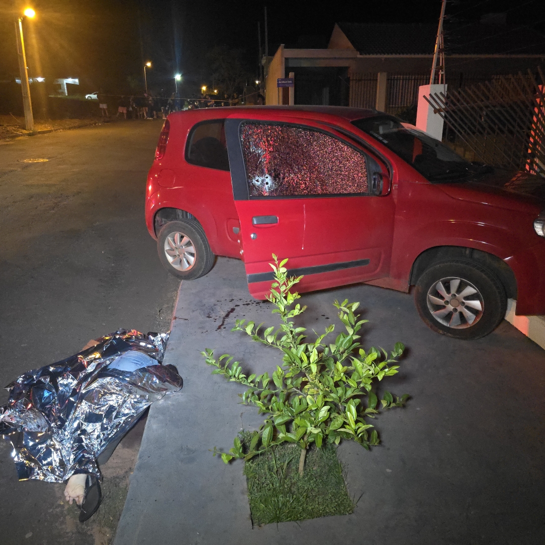Homem e mulher são executados a tiros na cidade de Mandaguaçu
