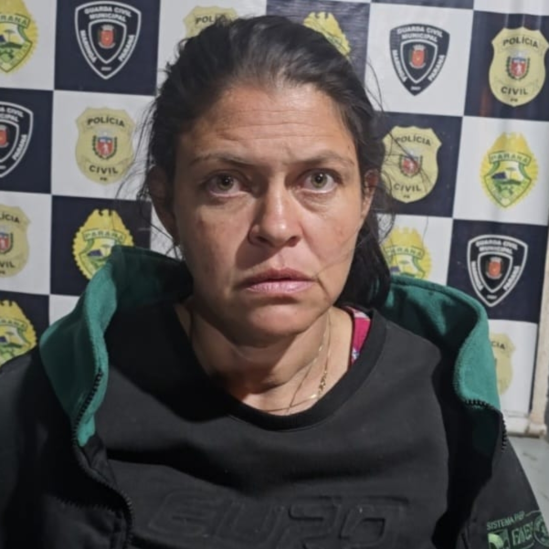 Mulher apontada como suspeita de praticar um assassinato é presa pela ROMU de Maringá