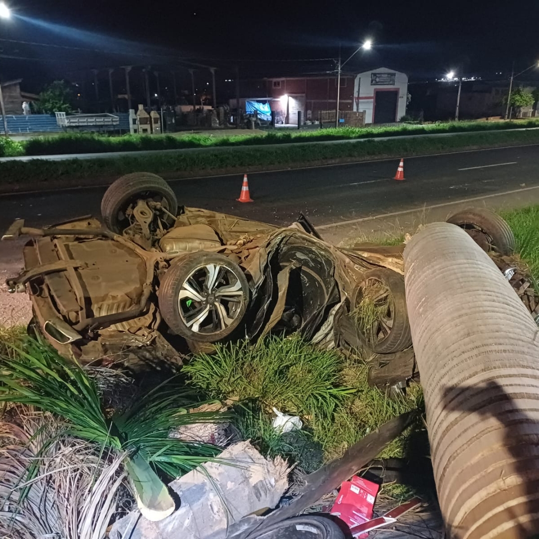 Morador de Sarandi morre de acidente durante a madrugada na BR-376
