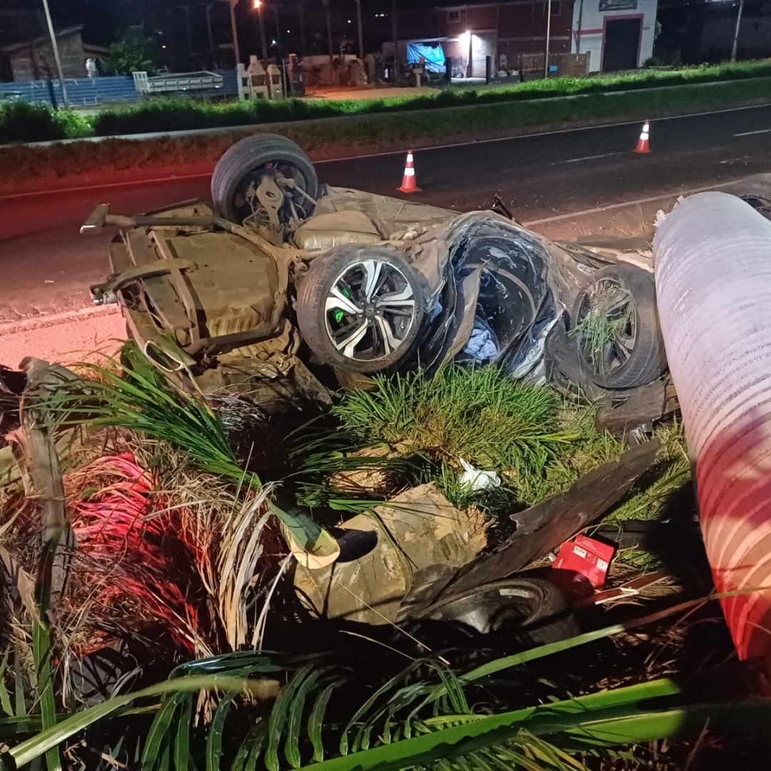 Morador de Sarandi morre de acidente durante a madrugada na BR-376