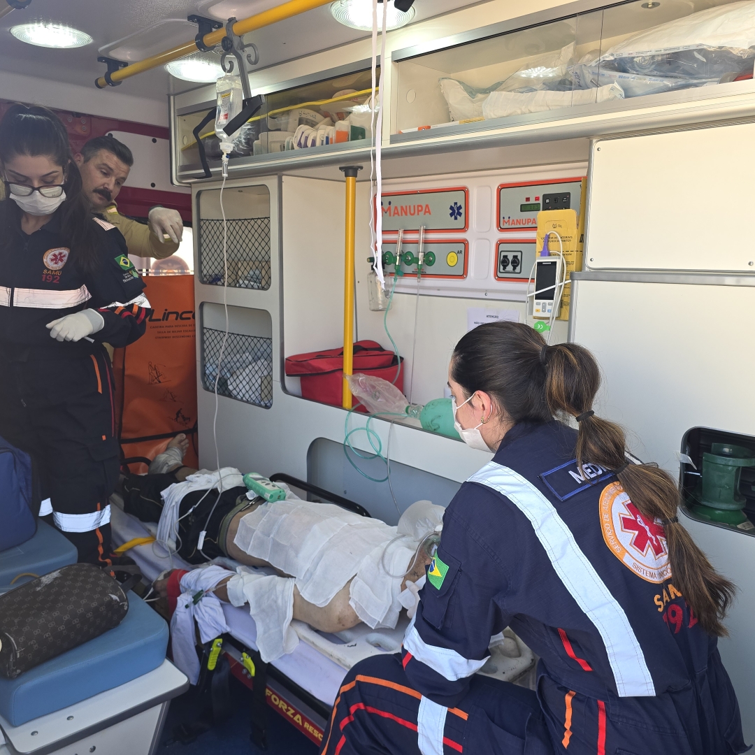 Homem que sofreu queimaduras em incêndio criminoso morre no hospital