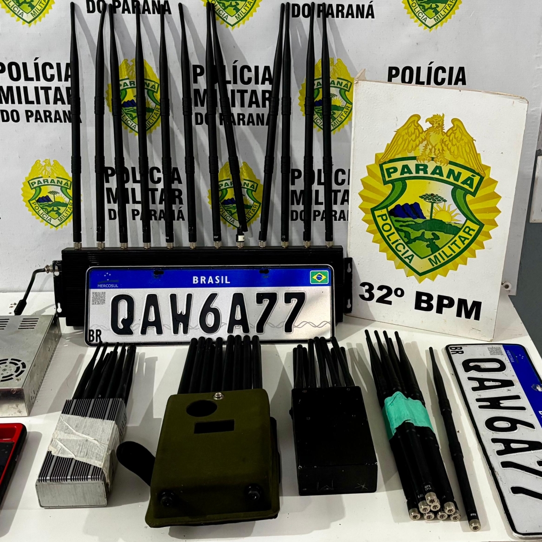 Polícia Militar do 32º Batalhão de Sarandi prende homem com veículos furtados