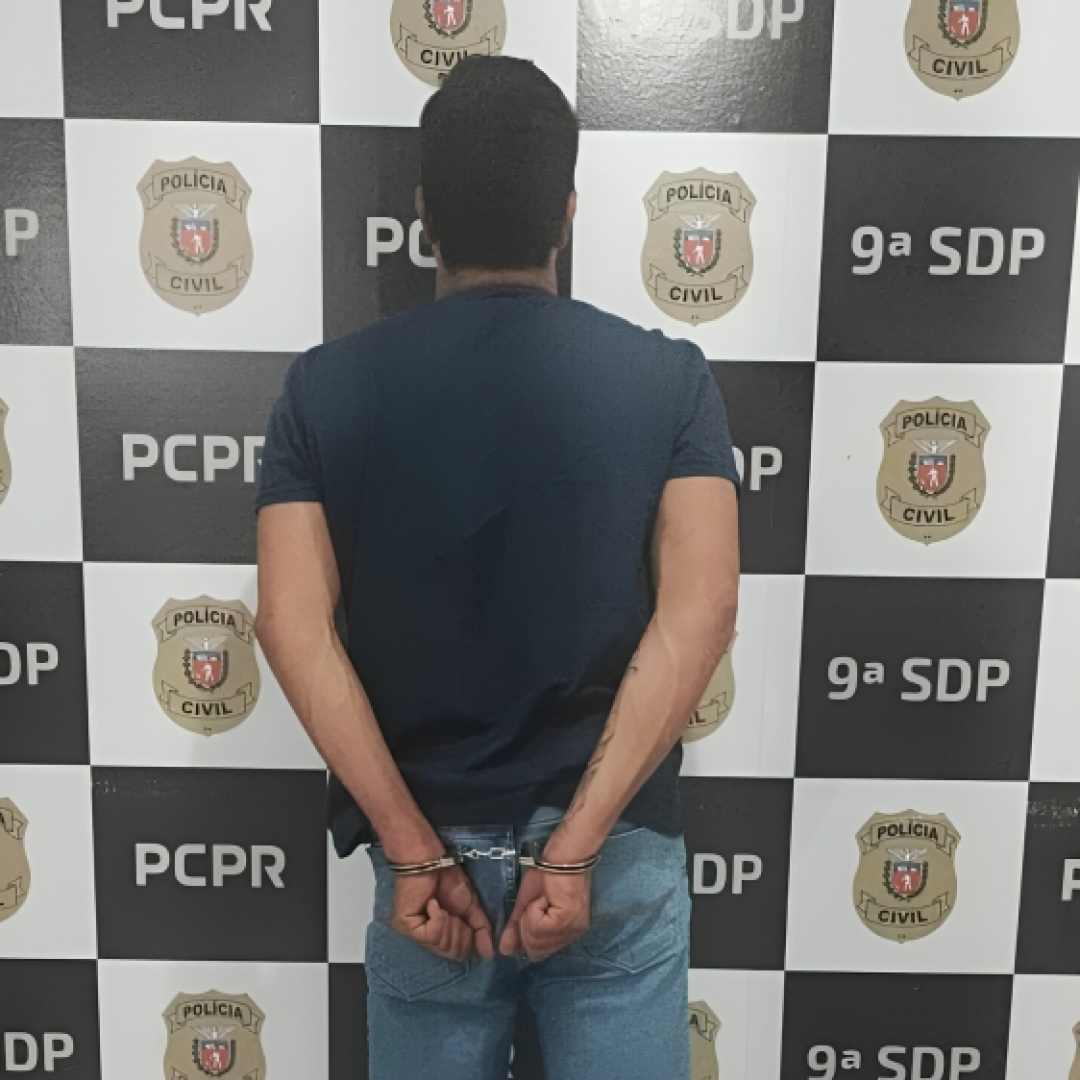 Foragido da Justiça considerado de alta periculosidade é preso pela Polícia Civil de Maringá