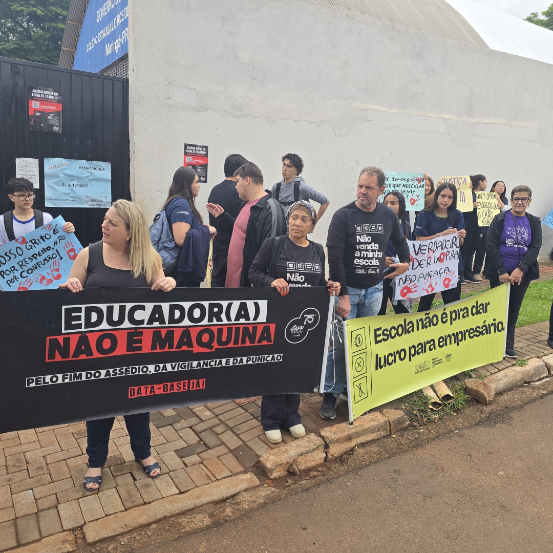 Professores e alunos acusam diretora de escola estadual de assédio moral