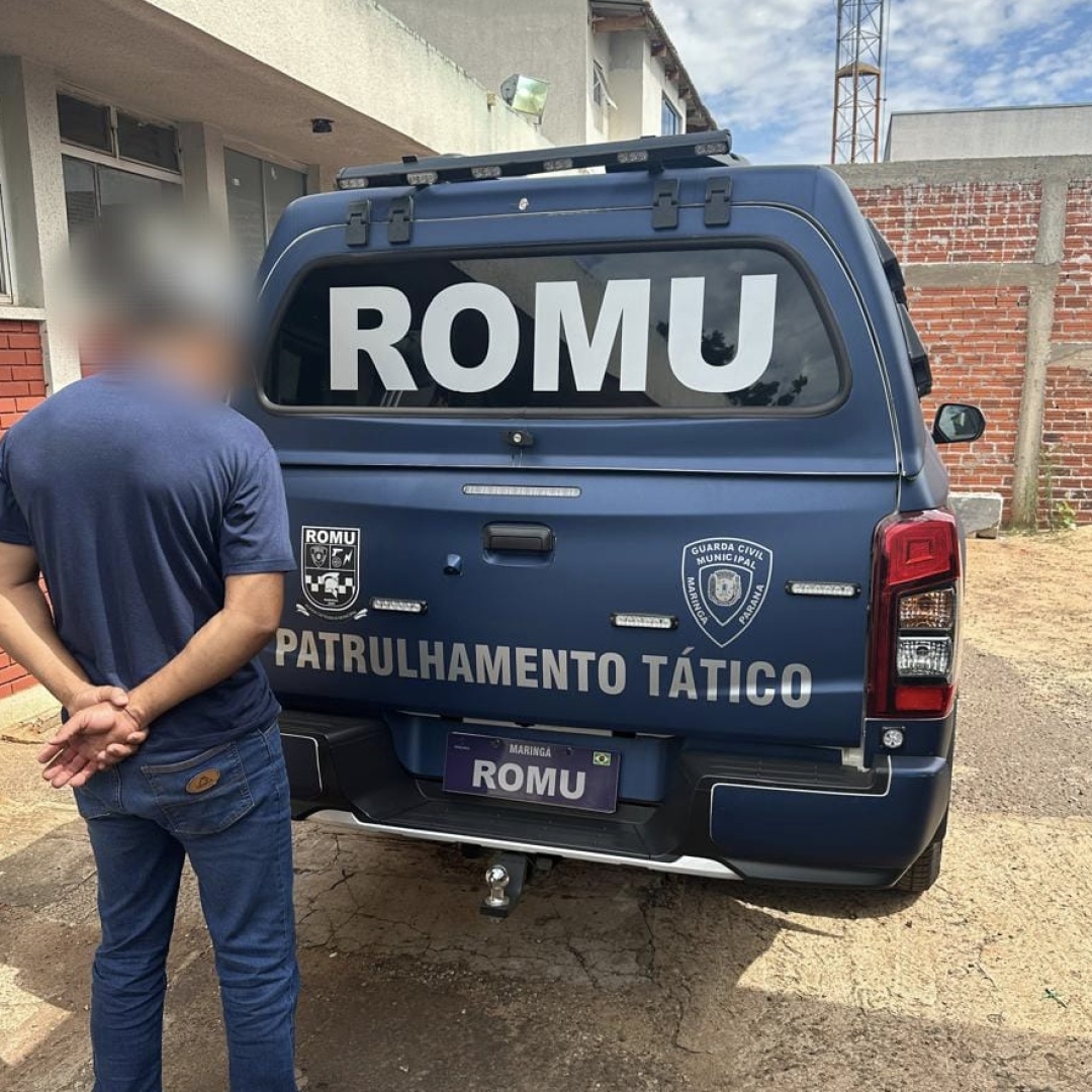 Homem que cometeu homicídio na Bahia é preso pela Guarda Municipal de Maringá