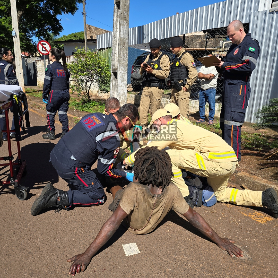 Homem em situação de rua é baleado no Jardim Alvorada, em Maringá
