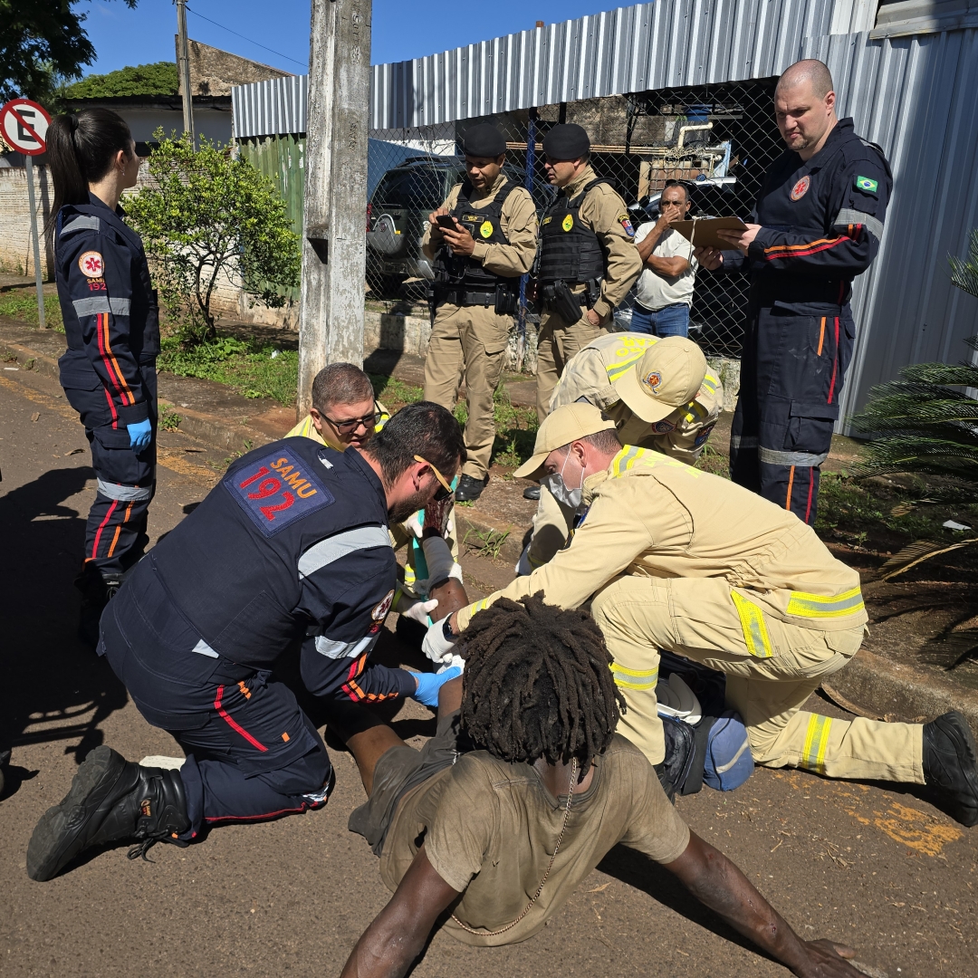 Homem em situação de rua é baleado no Jardim Alvorada, em Maringá