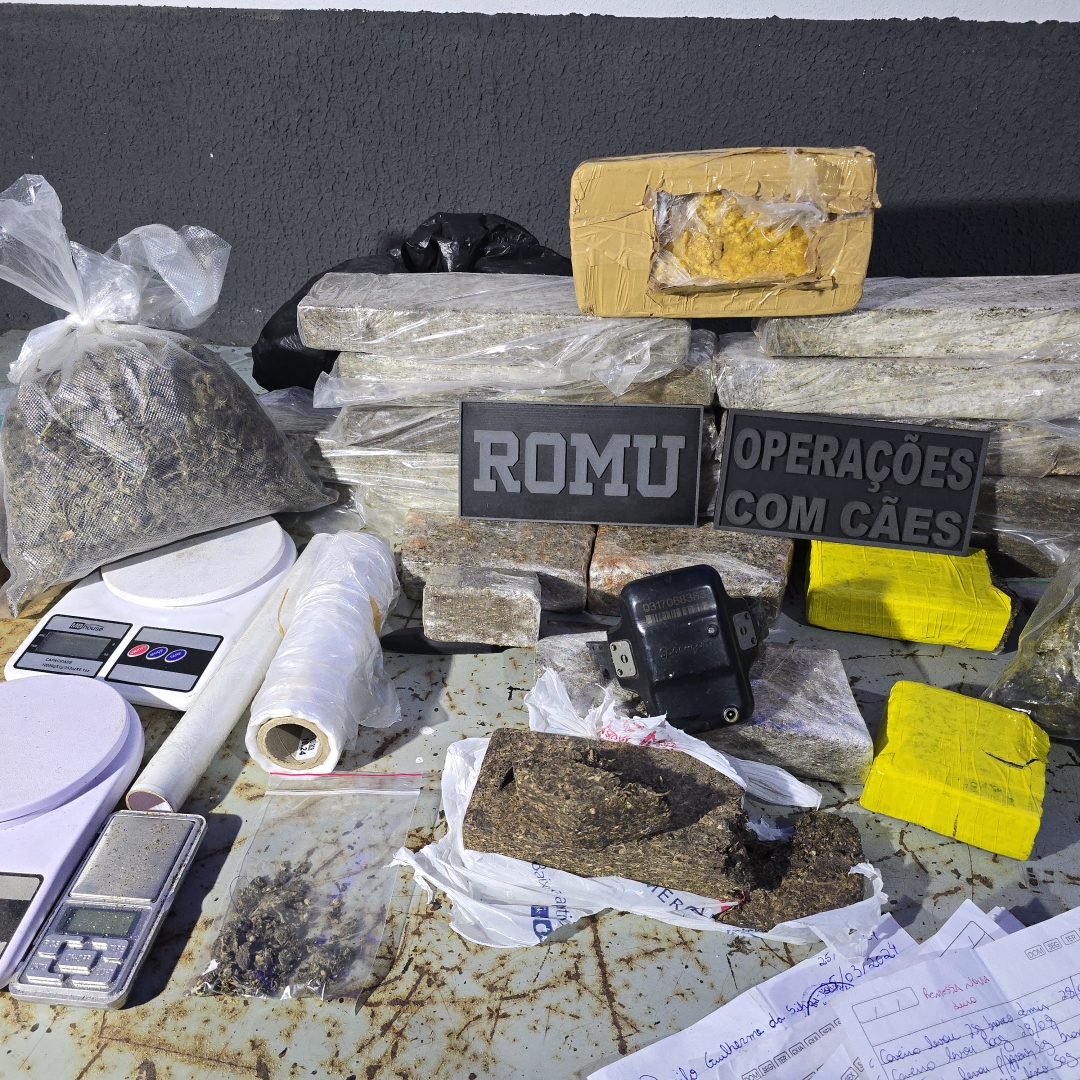 Grande quantidade de drogas é apreendida em Sarandi pela Guarda Municipal