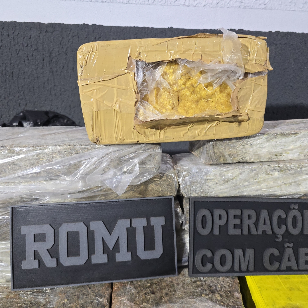 Grande quantidade de drogas é apreendida em Sarandi pela Guarda Municipal