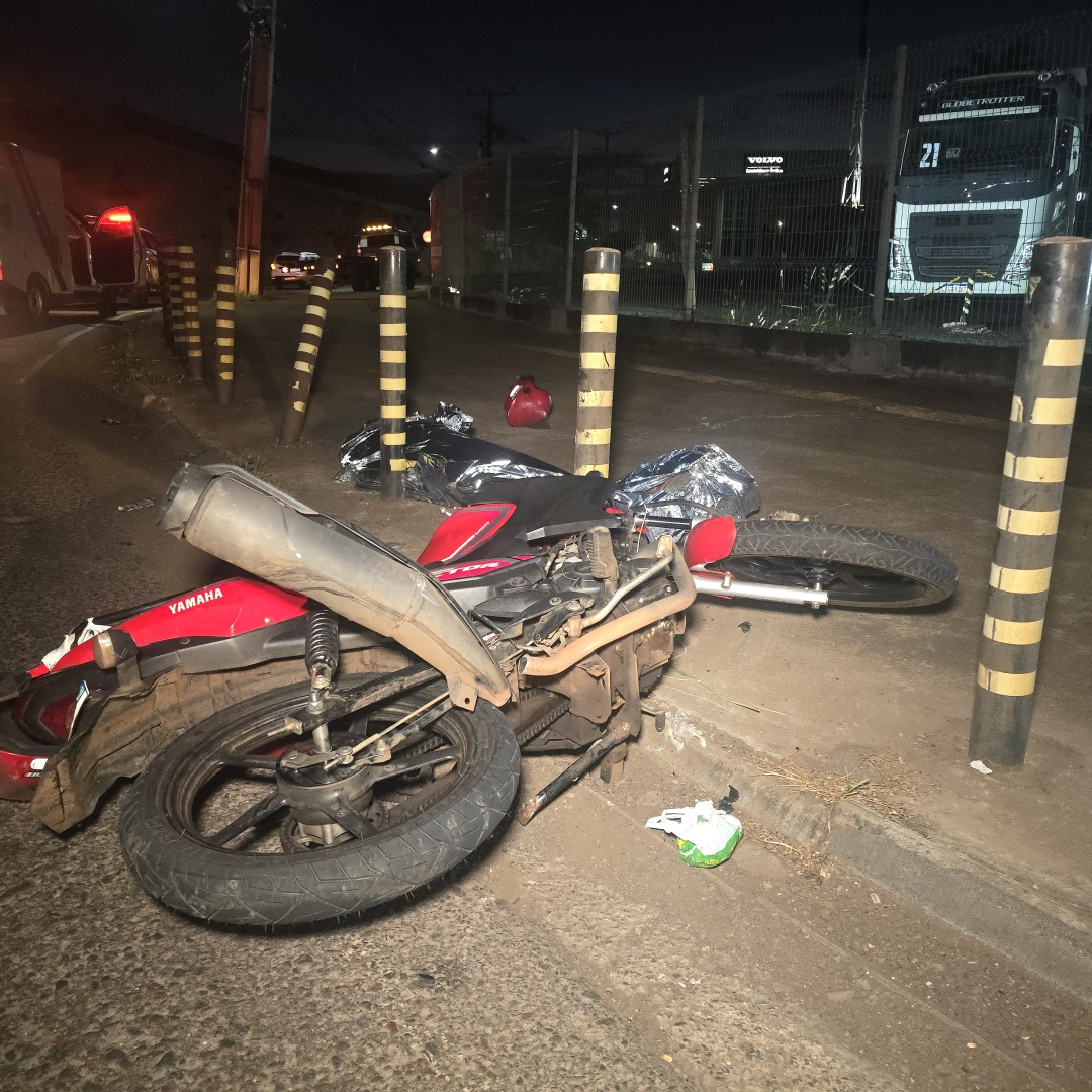 Homem de 41 anos morre de acidente de moto em Maringá