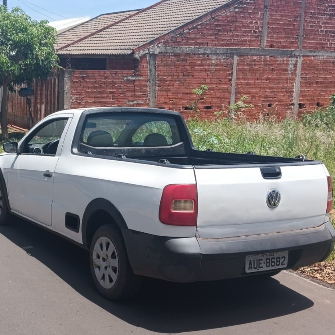 Saveiro furtada por motorista que matou uma mulher no trânsito é localizada