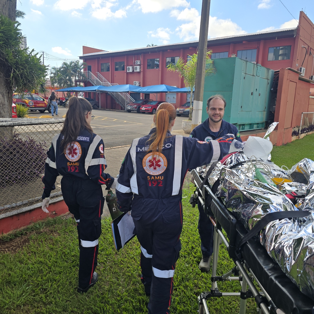 Homem de 63 anos é intubado após ser atropelado por ônibus em Marialva