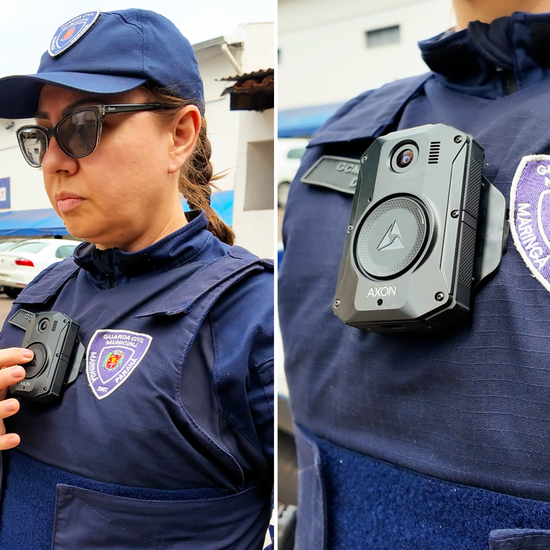 Guarda Municipal de Maringá fará testes com câmeras corporais