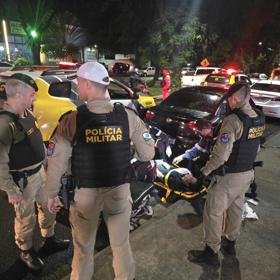 Rapaz fica com vísceras expostas após ser esfaqueado em Maringá