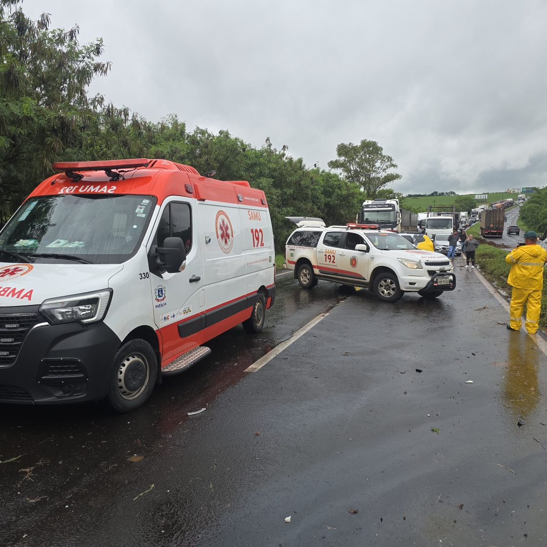 Motorista de Maringá sofre ferimentos graves ao se envolver em acidente na rodovia de Marialva