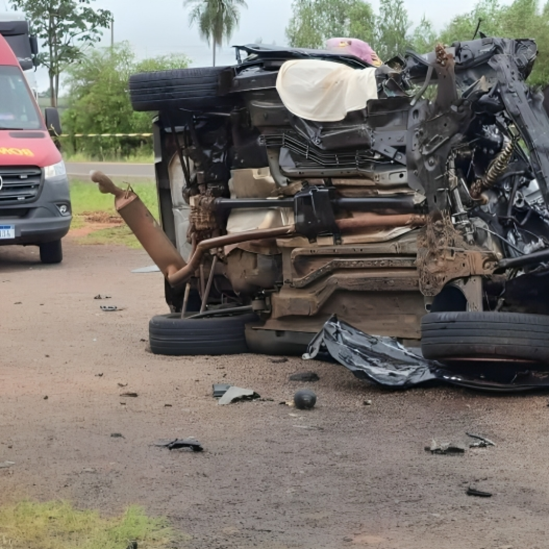 Mãe e filha de Maringá morrem de acidente no Mato Grosso do Sul