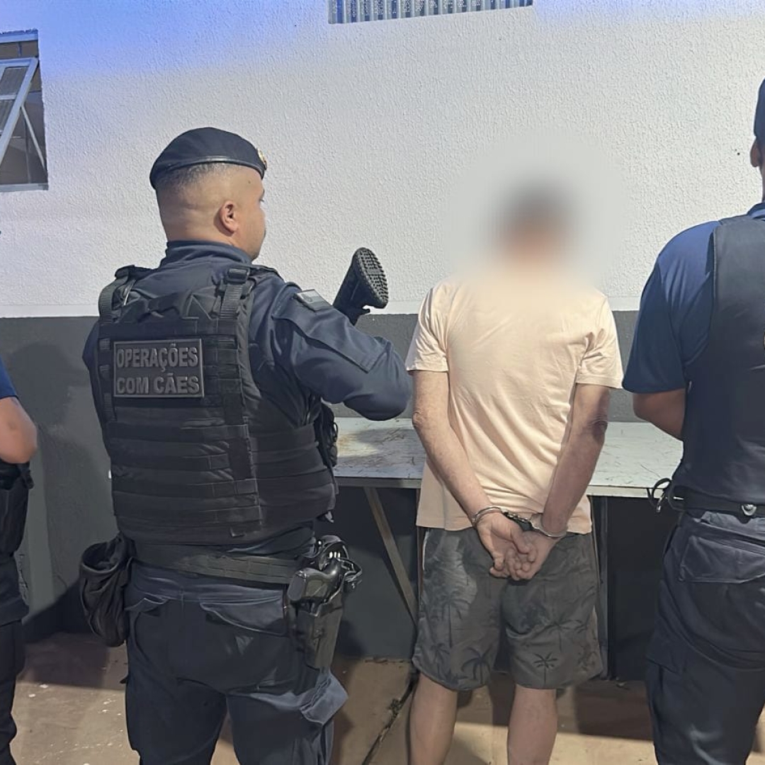 Homem com mandado de prisão por estupro é preso no centro de Maringá