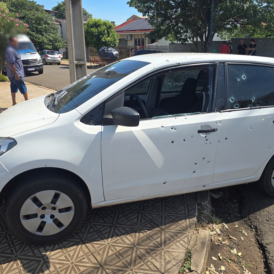 Criminosos disparam mais de 50 tiros durante execução em Maringá