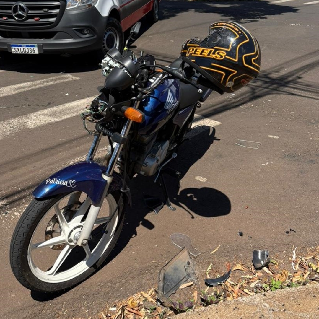 Motociclista de 27 anos é intubado após sofrer acidente em Sarandi