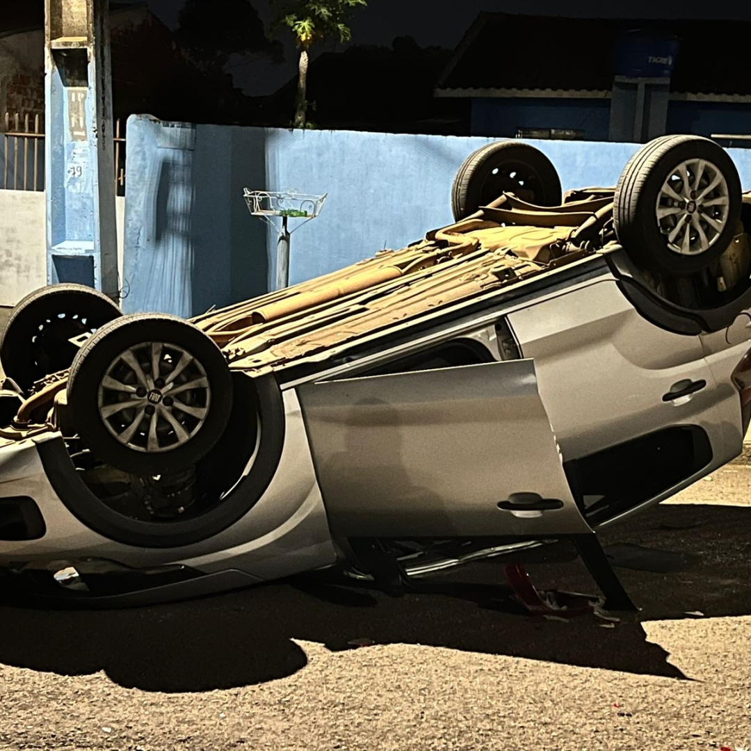 Maringá registra o primeiro capotamento de 2026