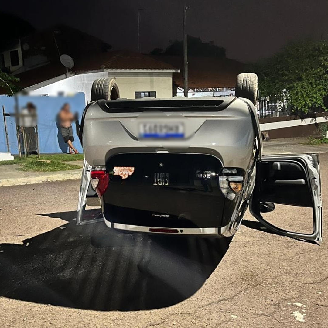 Maringá registra o primeiro capotamento de 2026