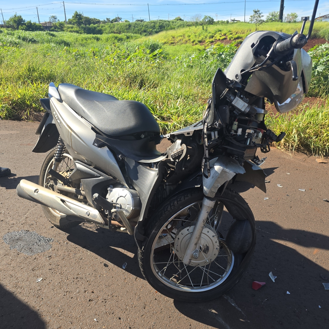Mulher é entubada após sofrer acidente gravíssimo no Conjunto Santa Felicidade