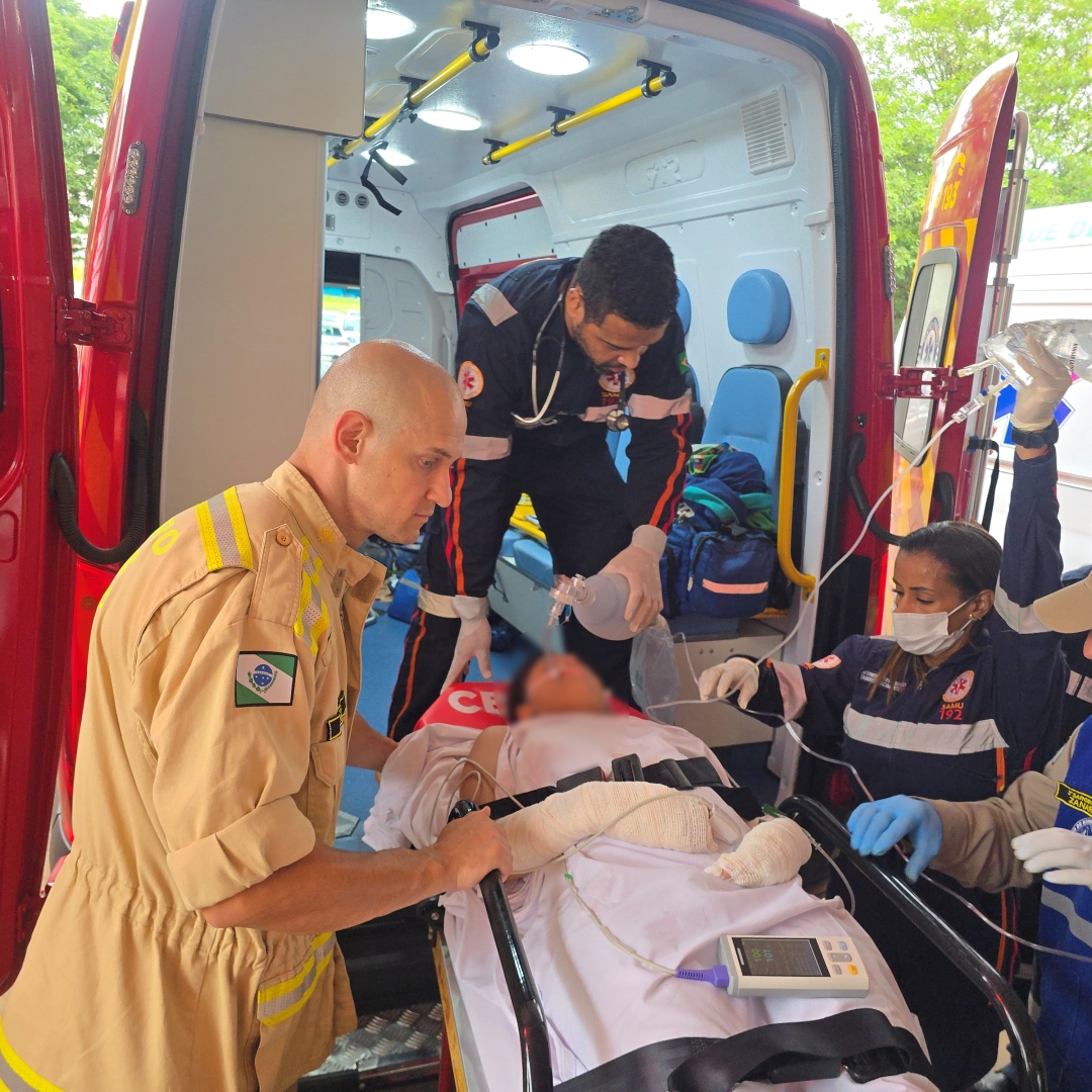 Funcionária de restaurante de Maringá que teve o corpo queimado deixa a UTI