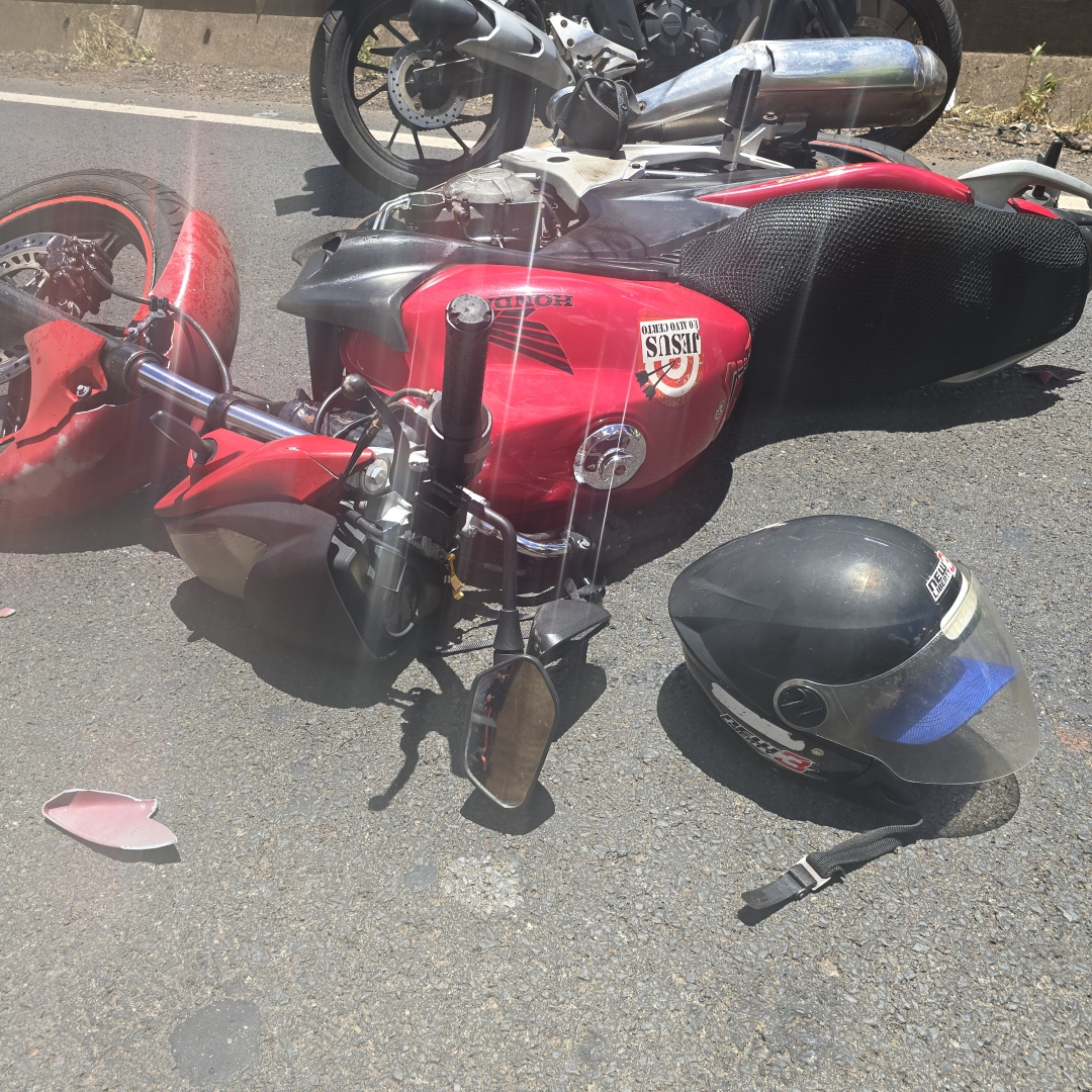 Pai e filha sofrem acidente grave na rodovia de Sarandi