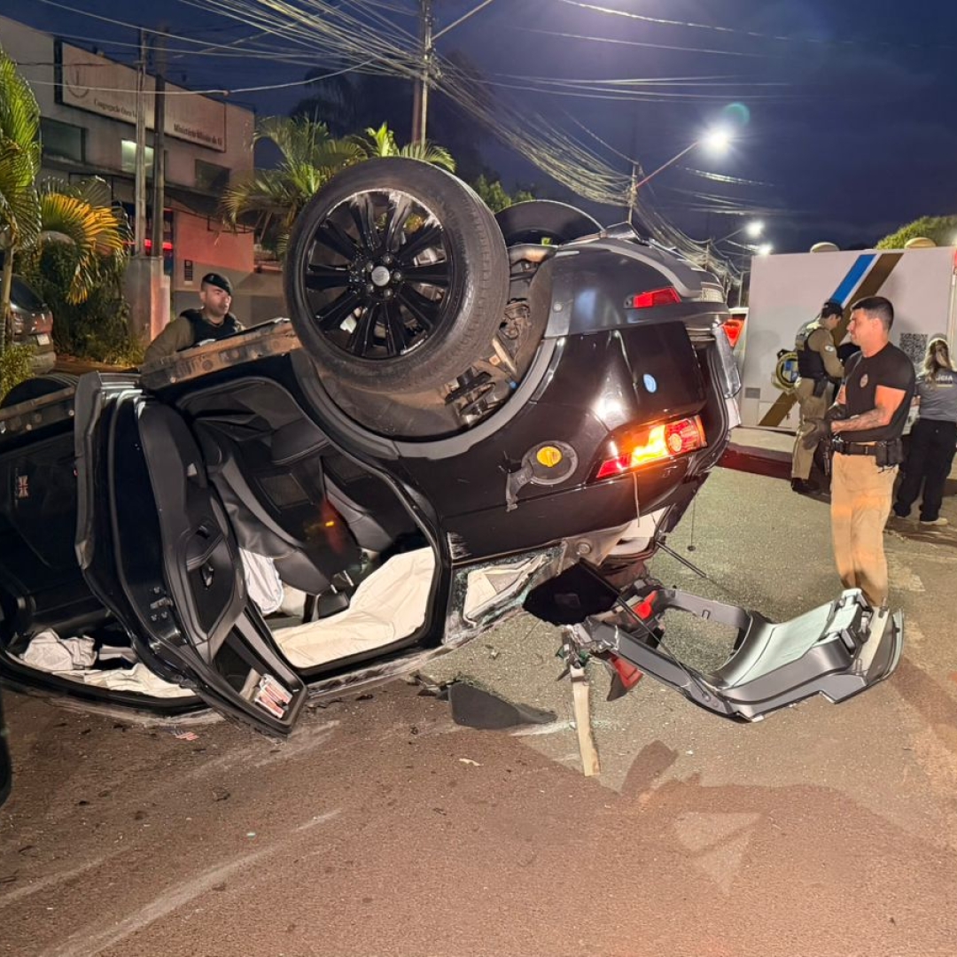 Rapaz de 28 anos morre ao capotar automóvel na cidade de Sarandi