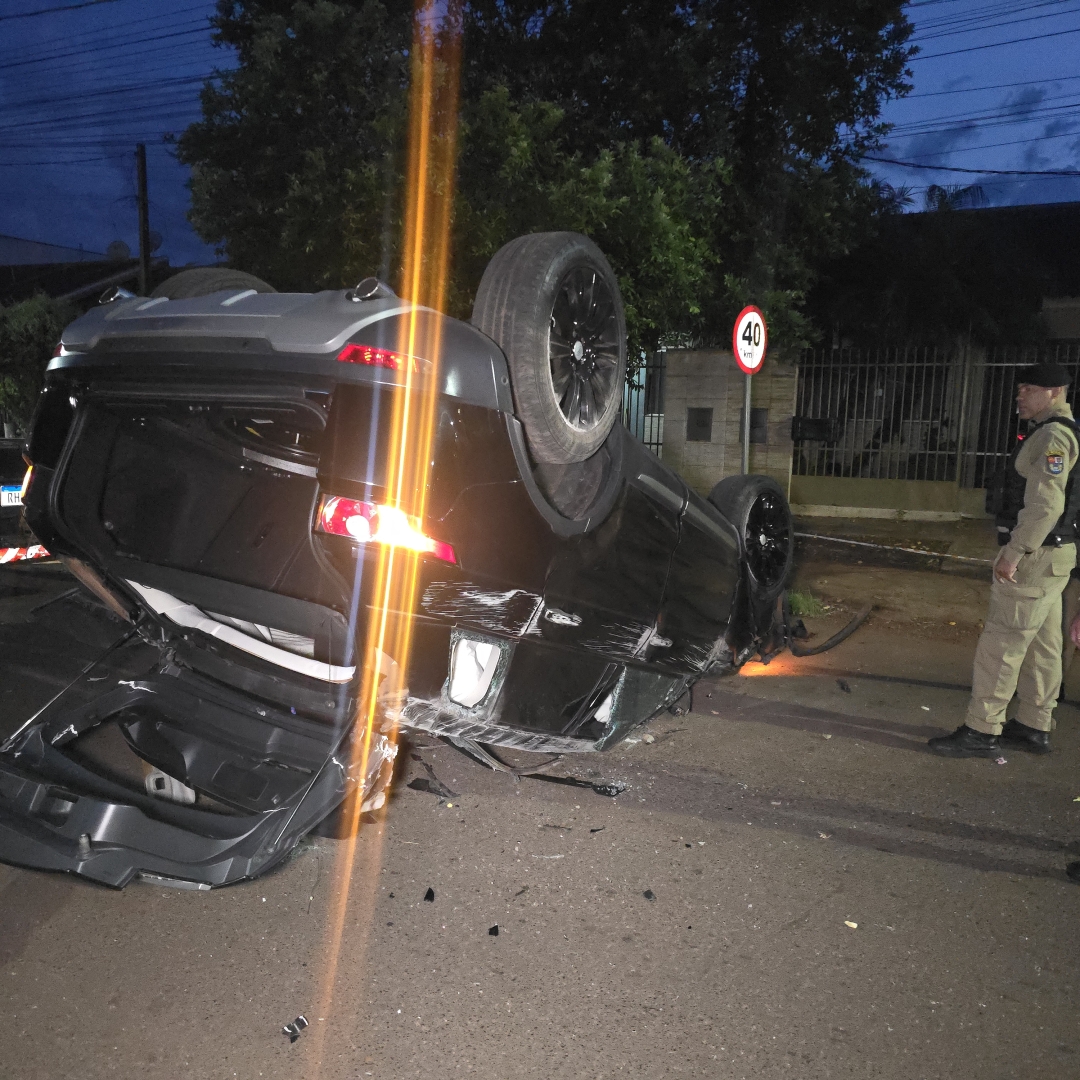 Rapaz de 28 anos morre ao capotar automóvel na cidade de Sarandi