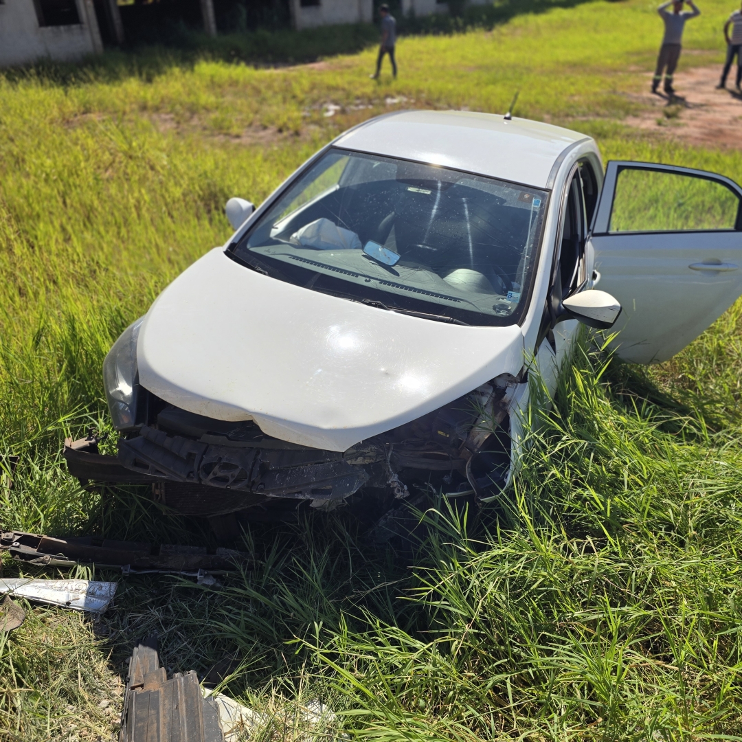 Motorista sofre acidente grave na rodovia de Mandaguaçu