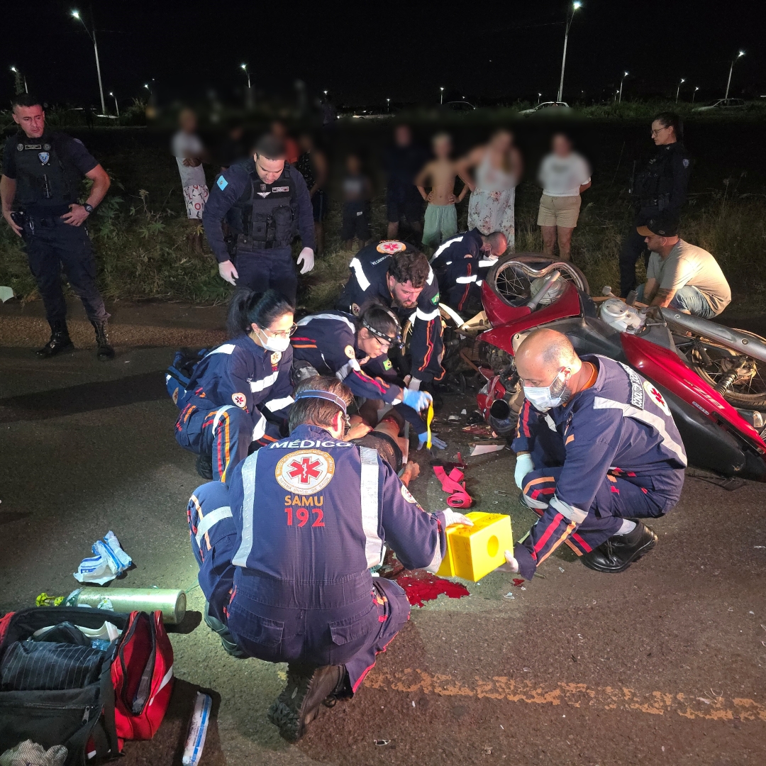 Mulher de 33 anos é entubada após sofrer acidente gravíssimo em Sarandi