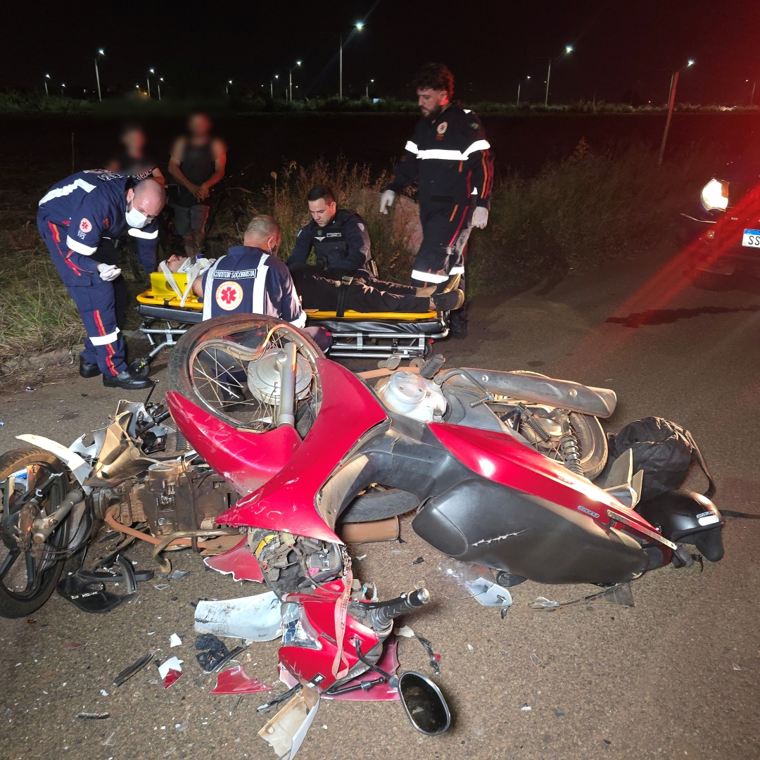 Mulher de 33 anos é entubada após sofrer acidente gravíssimo em Sarandi