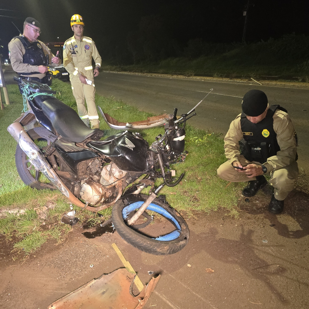 Motociclista mesmo sendo reanimado por duas vezes morre no hospital após sofrer acidente