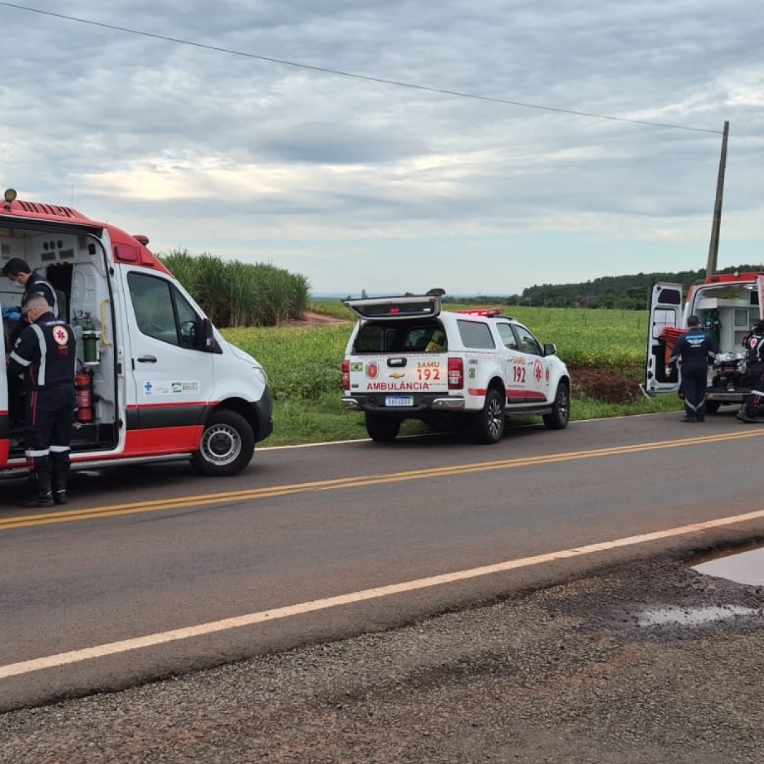 Idosos morrem em acidente em rodovia próxima a Maringá