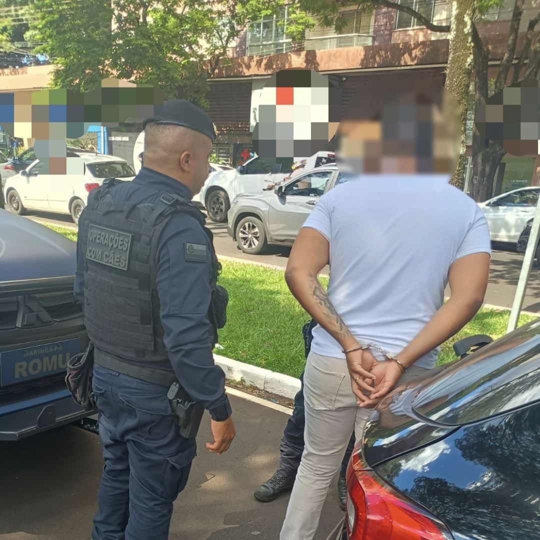 Homem com mandado de prisão por roubo agravado é preso pela ROMU 