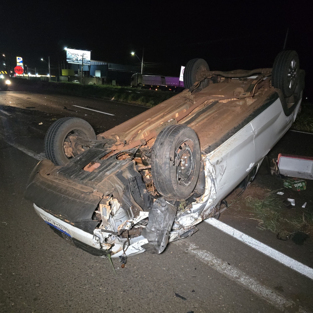 Motorista com sinais de embriaguez provoca acidente grave na rodovia de Marialva
