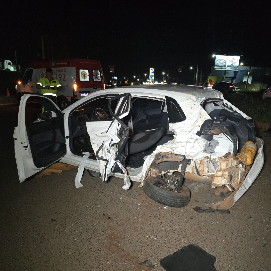 Motorista com sinais de embriaguez provoca acidente grave na rodovia de Marialva
