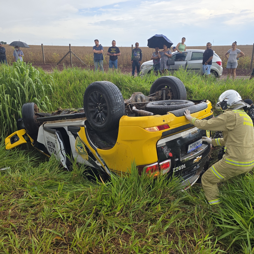 Cabo da Polícia Rodoviária Estadual de Maringá morre de acidente na rodovia PR-323