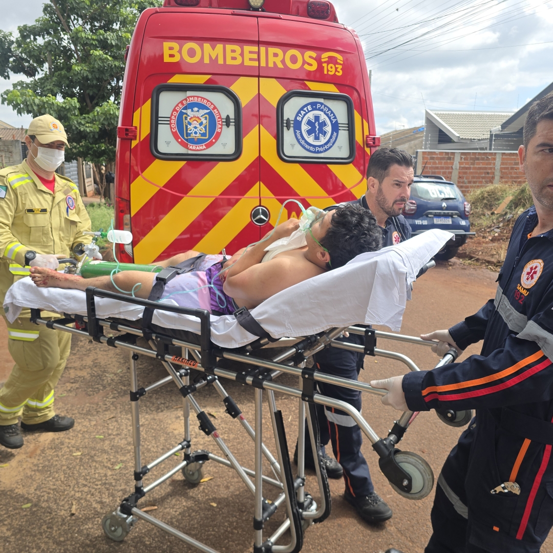 Marido é esfaqueado ao defender a esposa de agressões em Sarandi