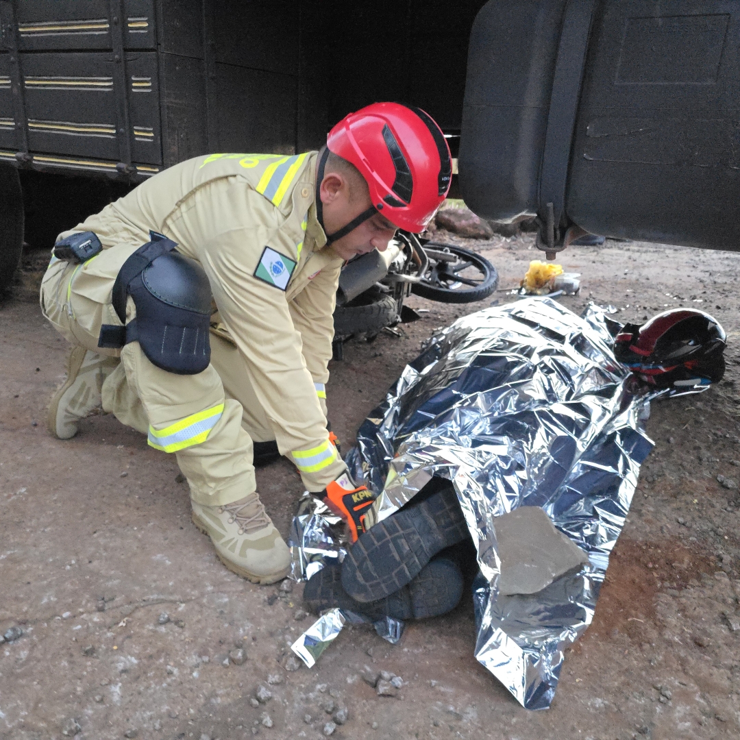 Vigilante de 43 anos morre de acidente na Estrada Morangueira, em Maringá