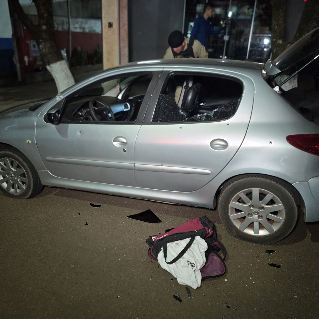 Homem é atropelado e possivelmente baleado durante atentado no Distrito de Iguatemi