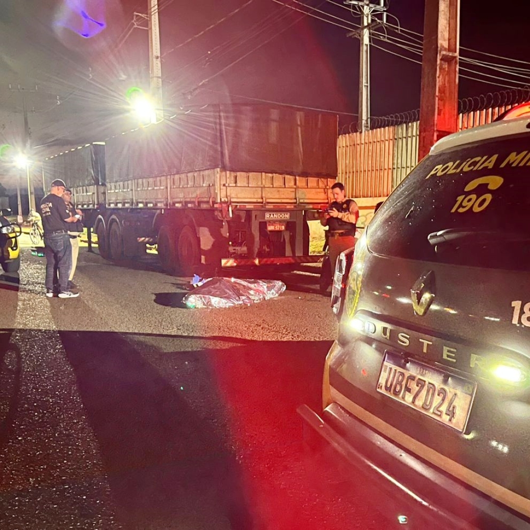 Motoboy bastante conhecido em Paiçandu morre de acidente ao bater em carreta