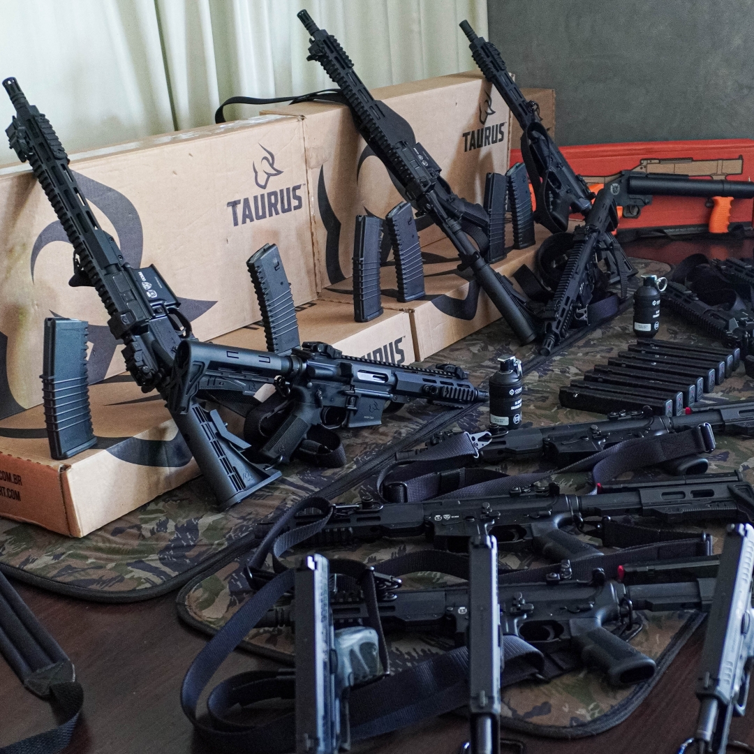 Guarda Municipal de Maringá recebe fuzis, pistolas e carabinas