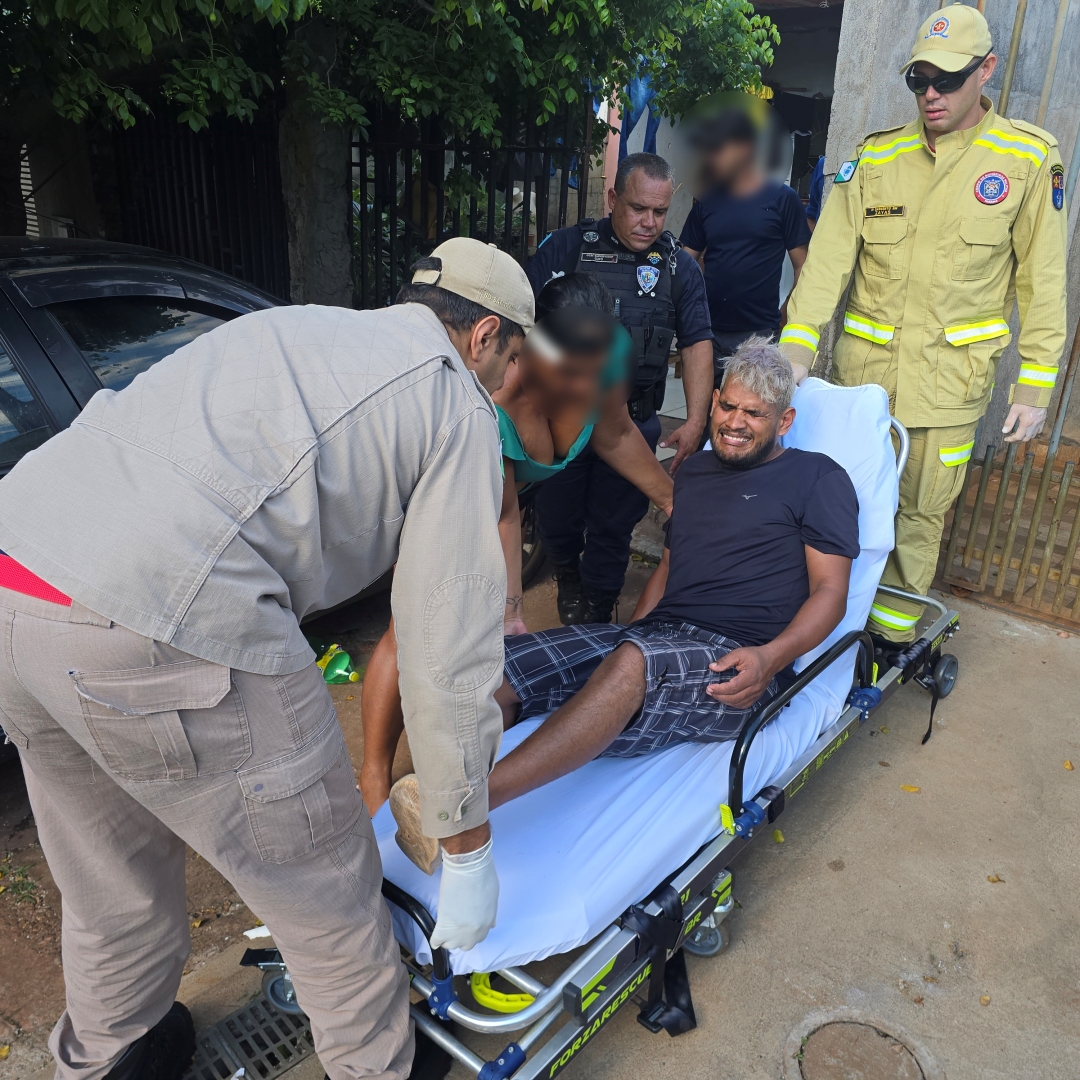 Manobra perigosa de motociclista sem habilitação termina com avó e neta feridas em Sarandi