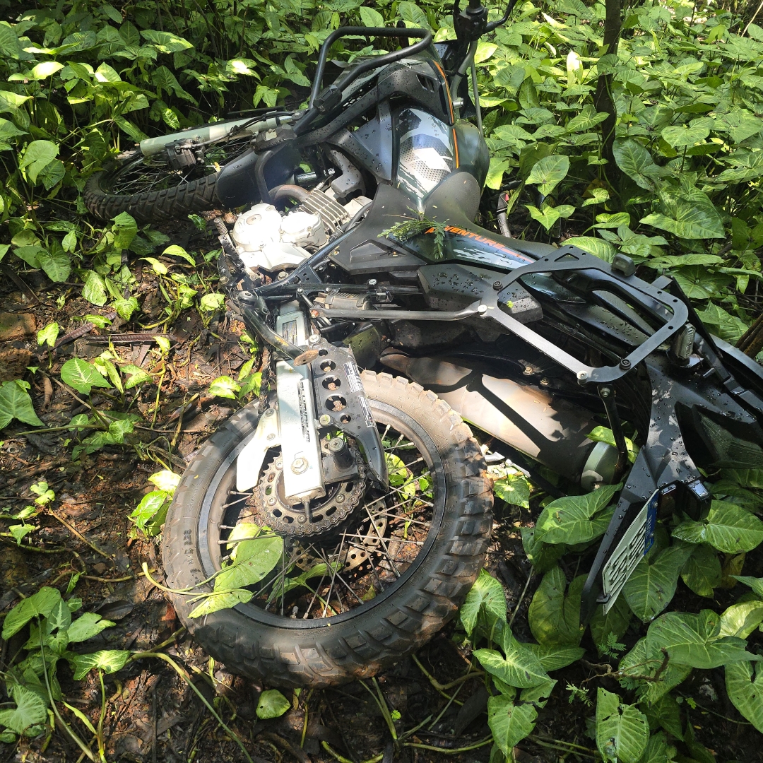 Seis motos furtadas são encontradas em fundo de vale em Maringá