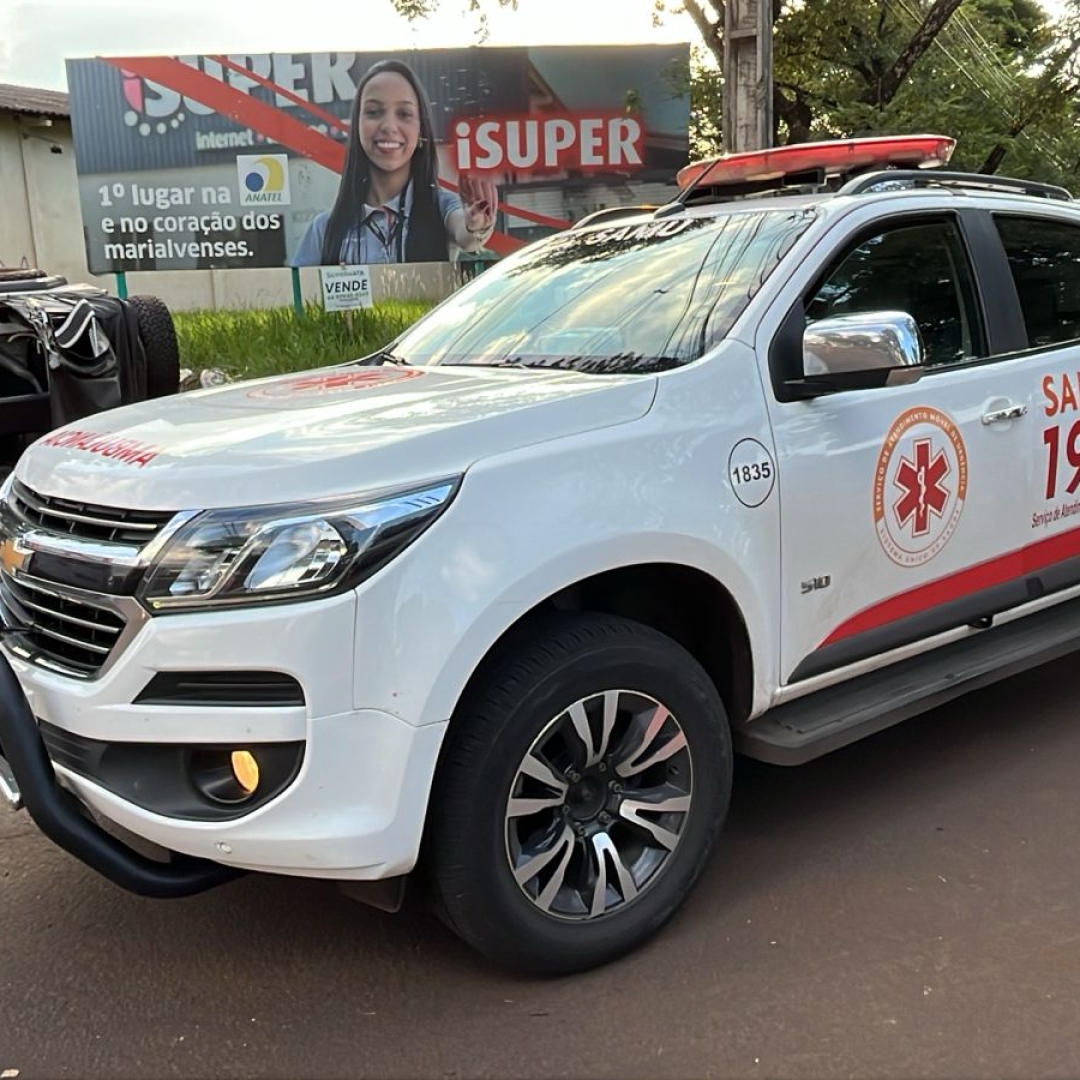 Motorista com sinais de embriaguez tomba veículo na cidade de Marialva