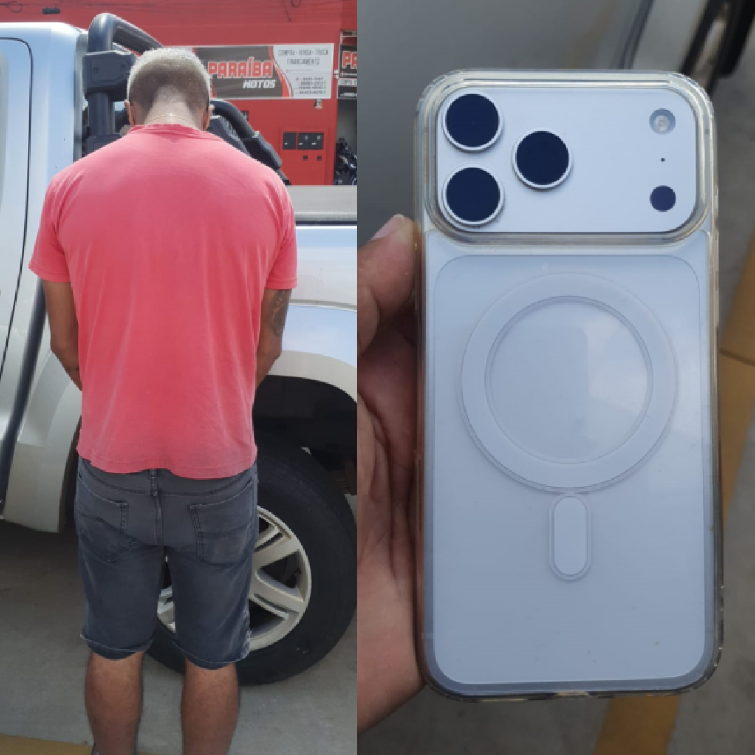 Polícia Civil de Maringá recupera iPhone furtado em show e prende suspeito de receptação em Sarandi