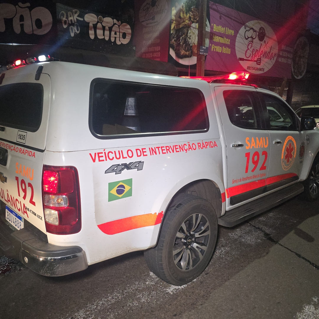 Senhora de 66 anos é atropelada por motociclista sem habilitação em Maringá