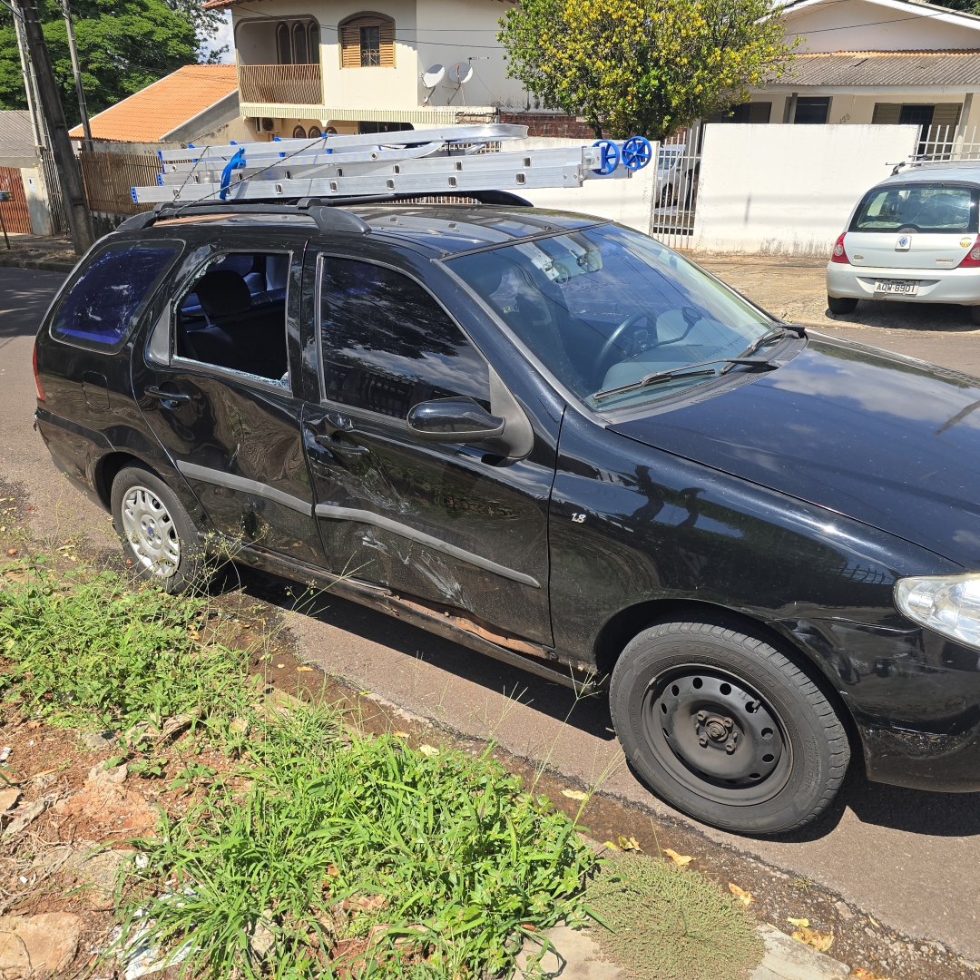 Motociclista fica gravemente ferido após colisão violenta no Jardim Alvorada